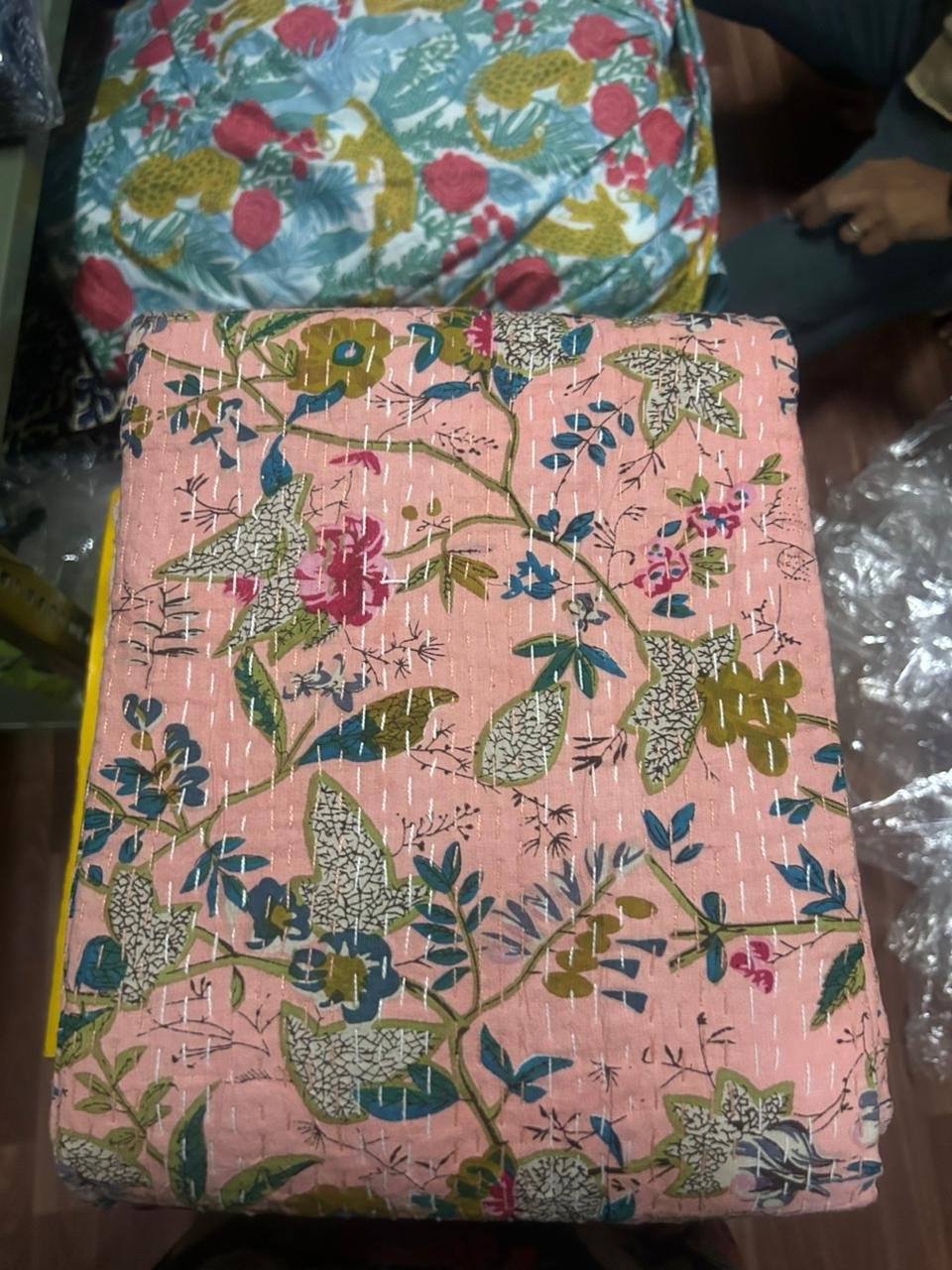 King Size Kantha Quilts Size 90/108 - Image 29