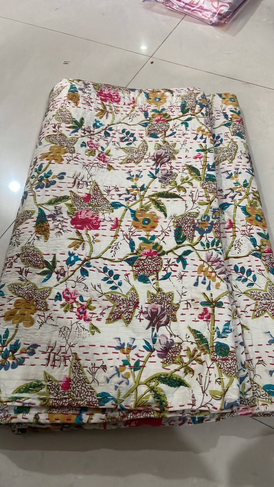 King Size Kantha Quilts Size 90/108 - Image 8