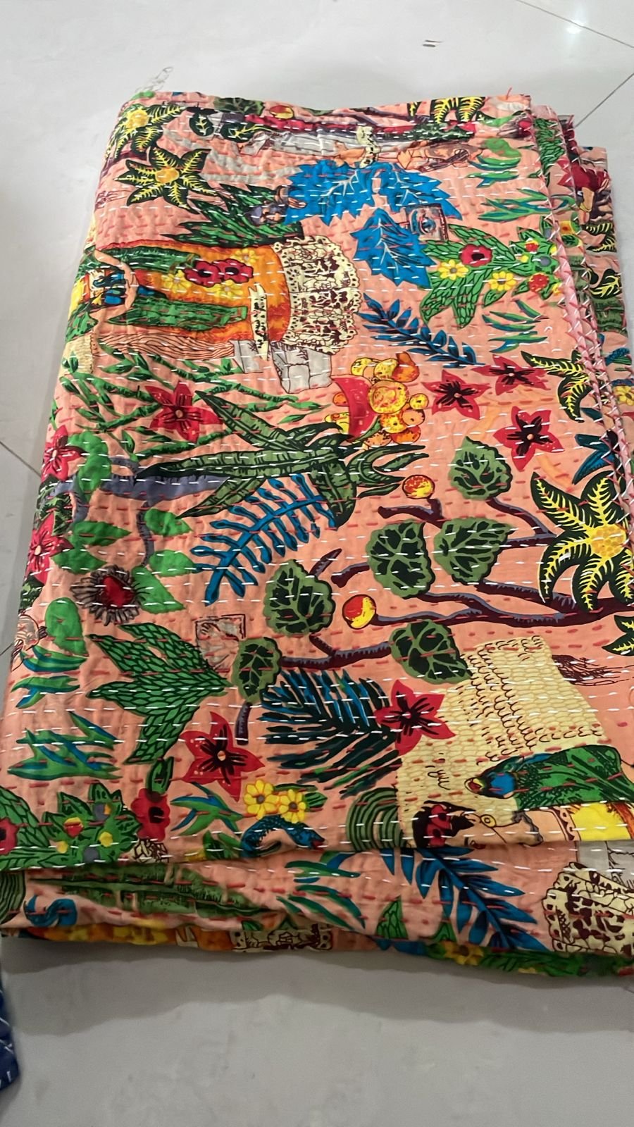 King Size Kantha Quilts Size 90/108 - Image 5