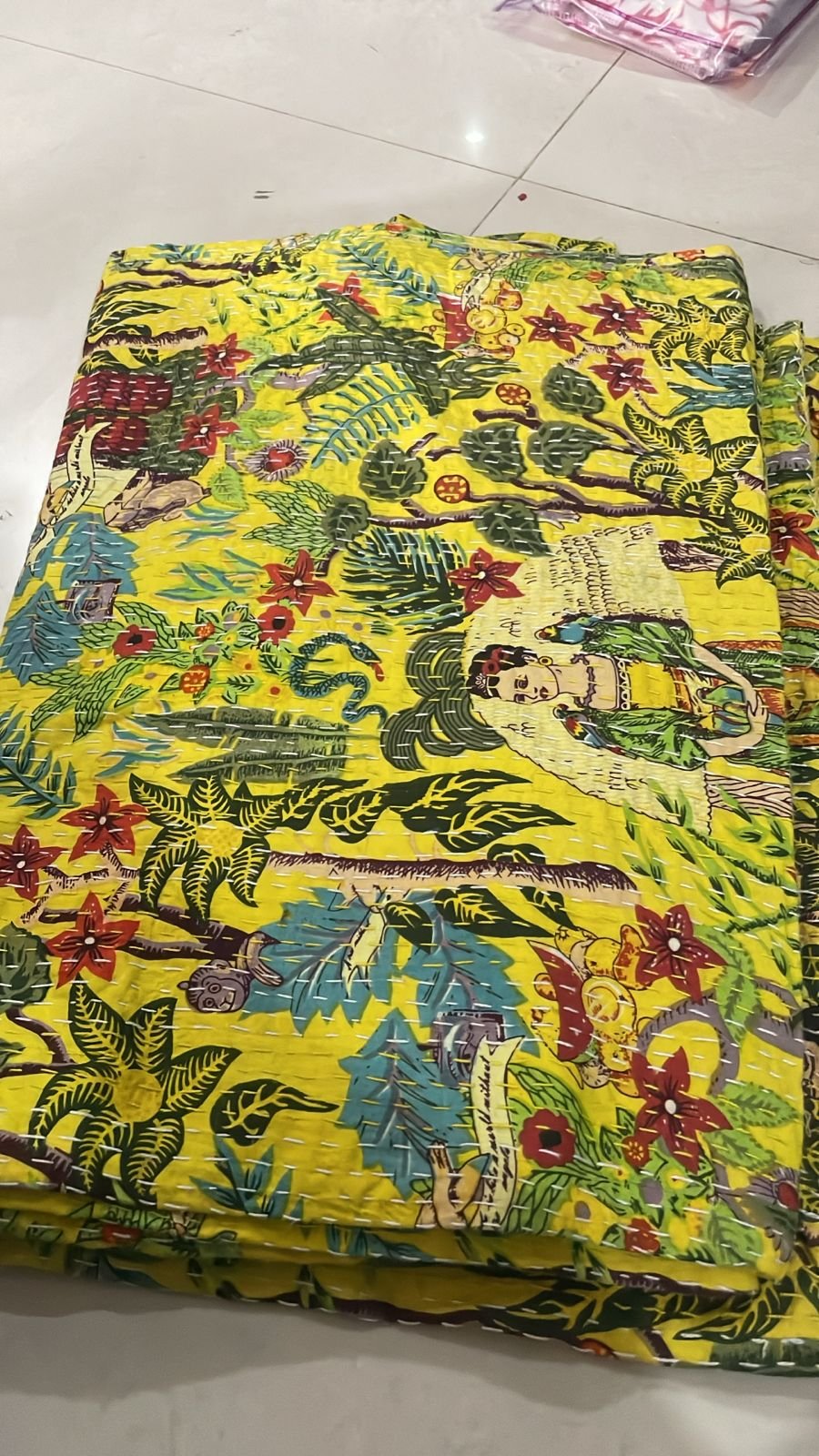 King Size Kantha Quilts Size 90/108 - Image 3