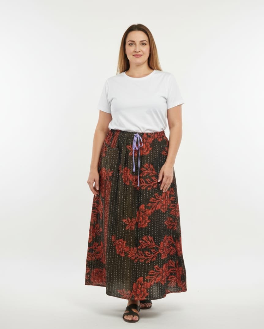 Delhi frilled skirt n jaisalmer crop