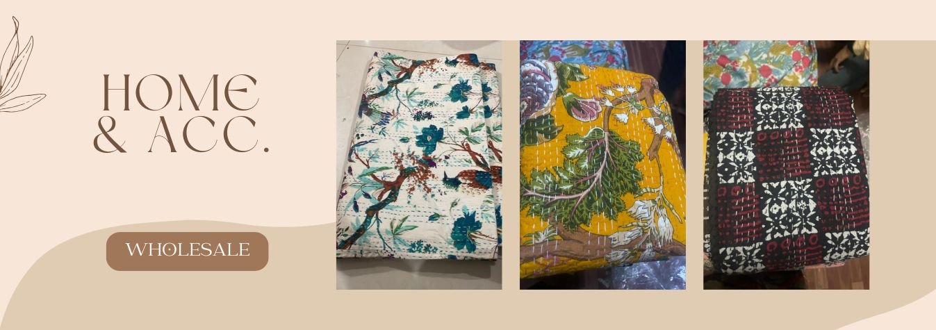 Kantha wieves banner bedsheet