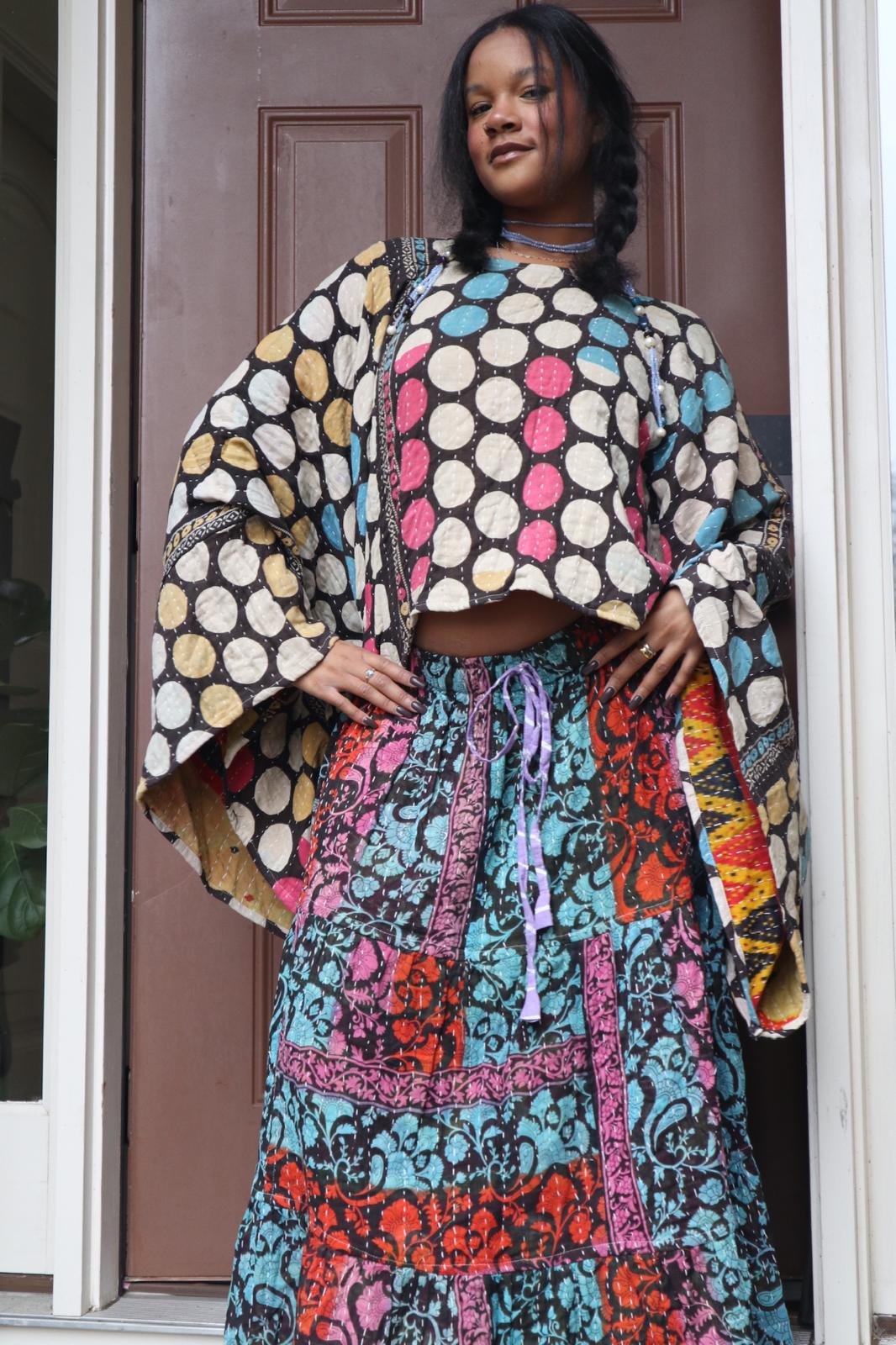 Mysore open shirt n goa palazzo