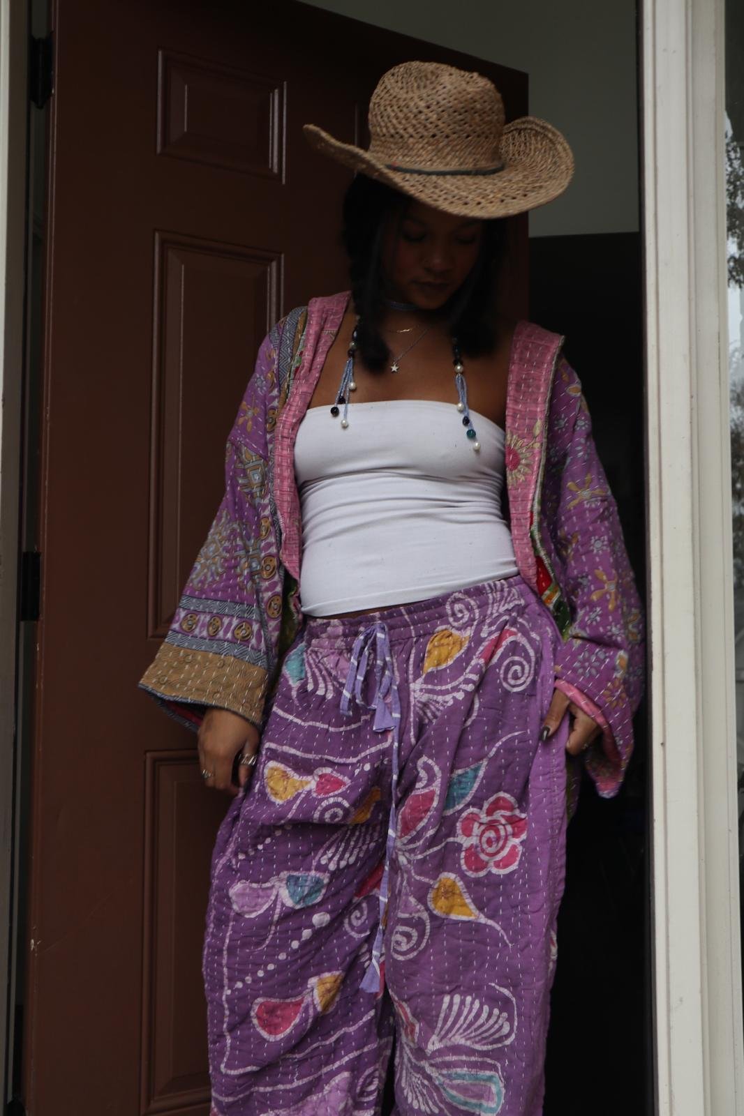 Mysore open shirt n goa palazzo