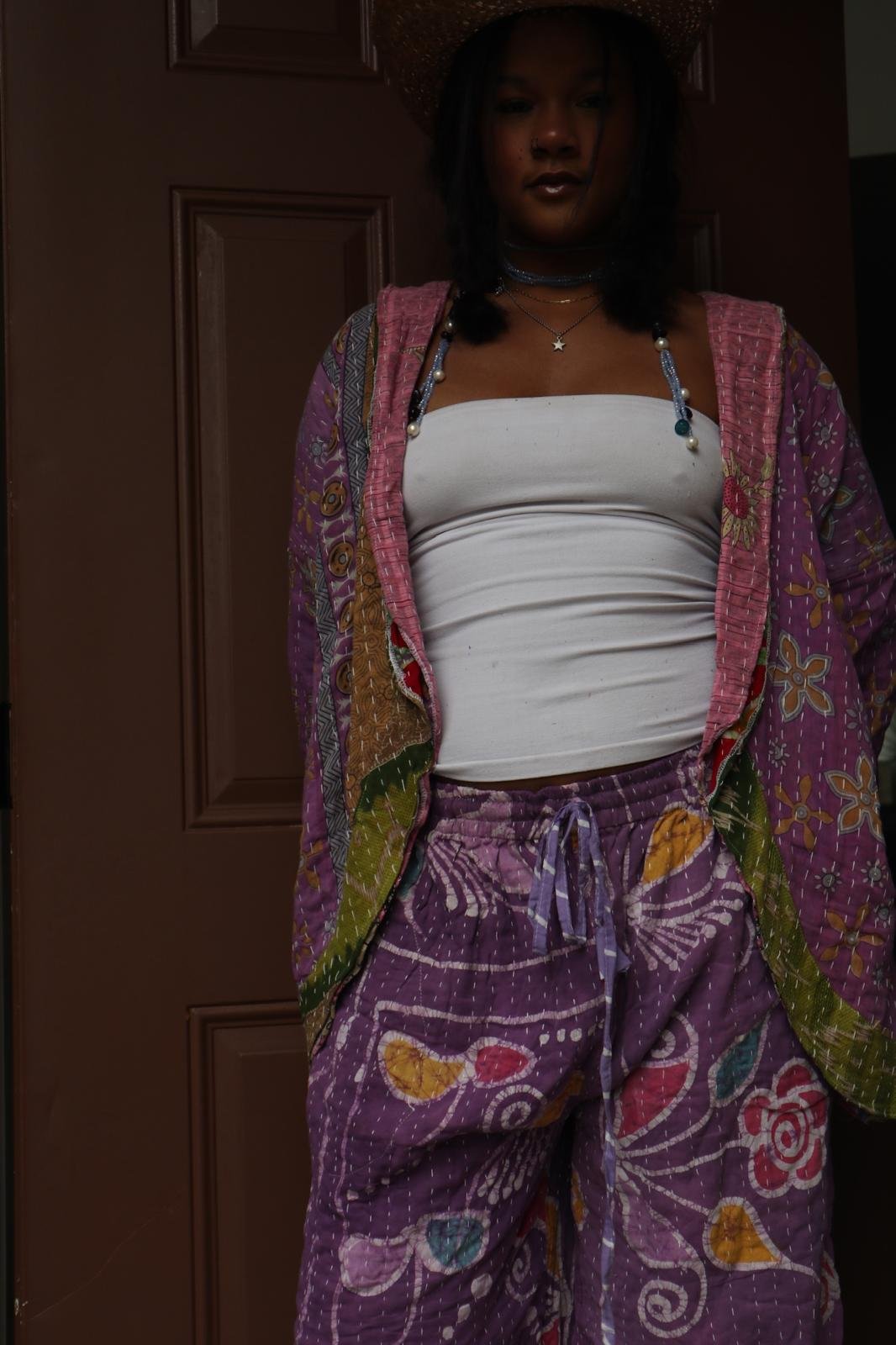 Mysore open shirt n goa palazzo